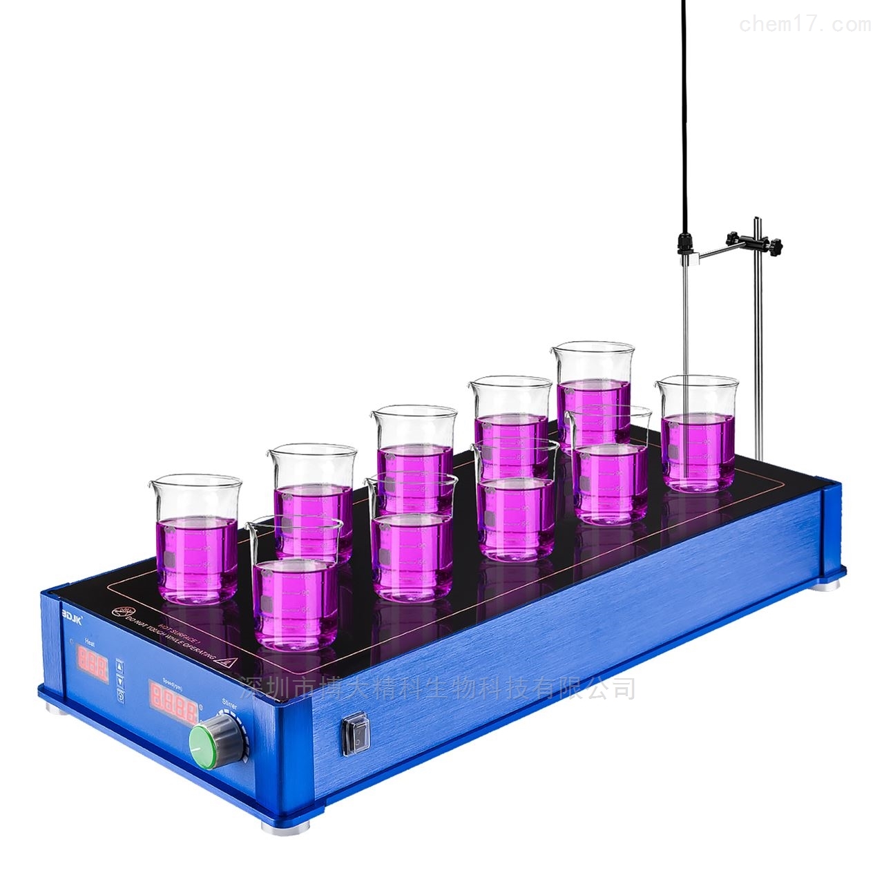 HMS-10、HMS-10H多點磁力攪拌器廠家銷售
